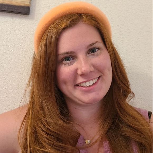 Super Comfy Orange Headband - Picture 2 of 9